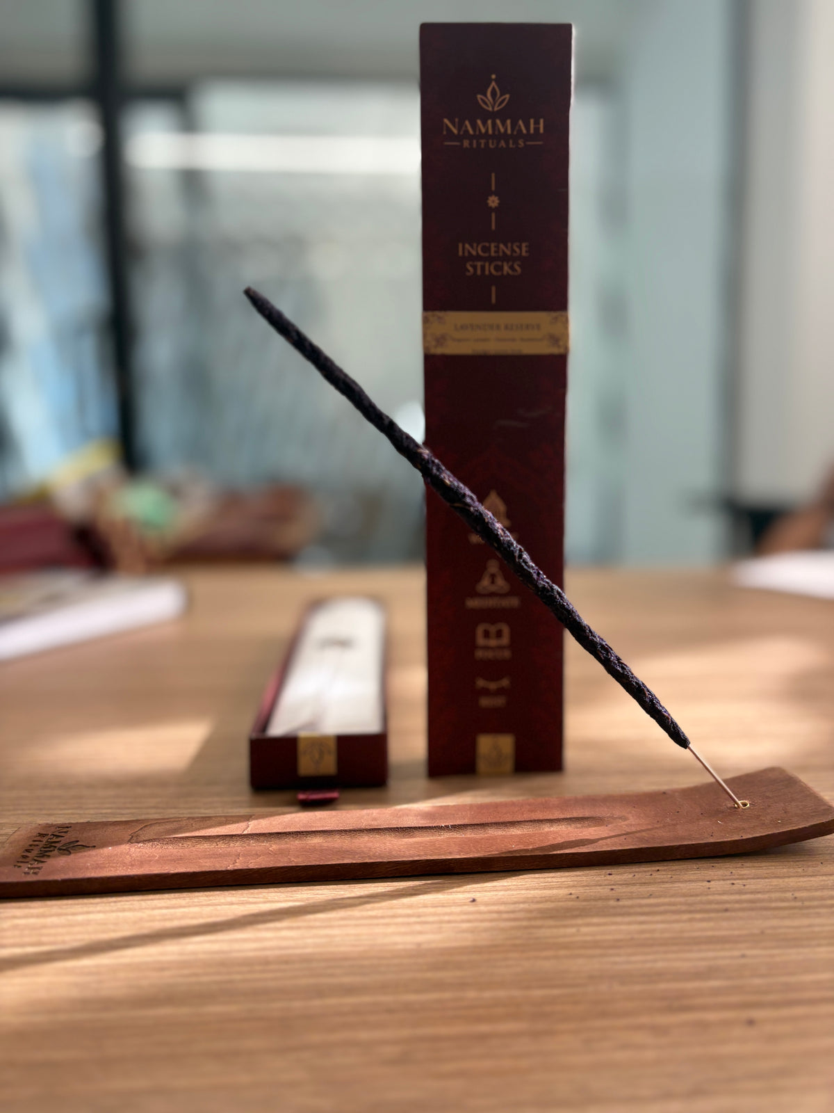 Lavender Reserve – Lavender & White musk Smudged Incense Sticks