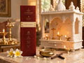 Nagchampa dhoop sticks box with ceramic stand, Nammah Rituals