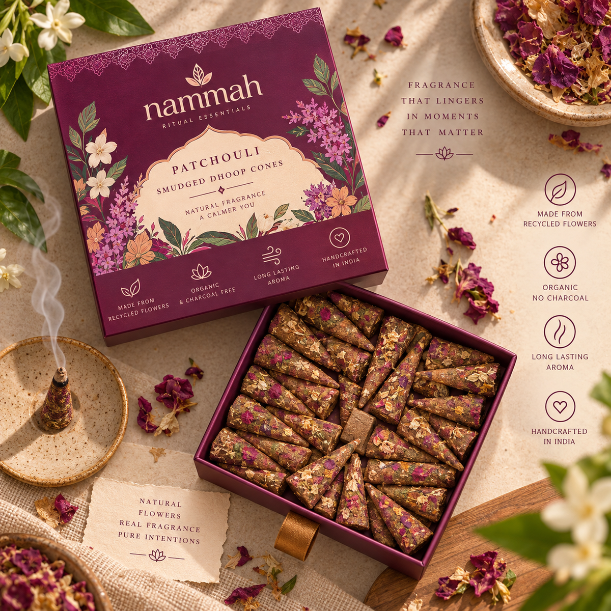 Dhoop Cones collection — Nammah Rituals