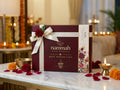 Rose hawan cups box with ceramic holder, Nammah Rituals